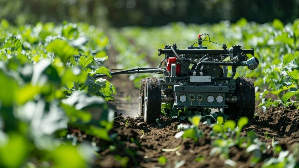 Roboter im Feld