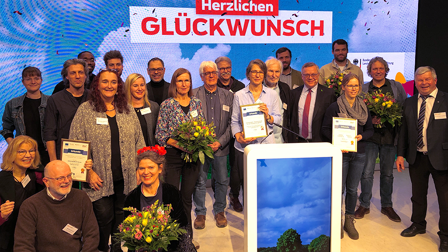 Die vier Gewinnerteams des Jahres 2022.